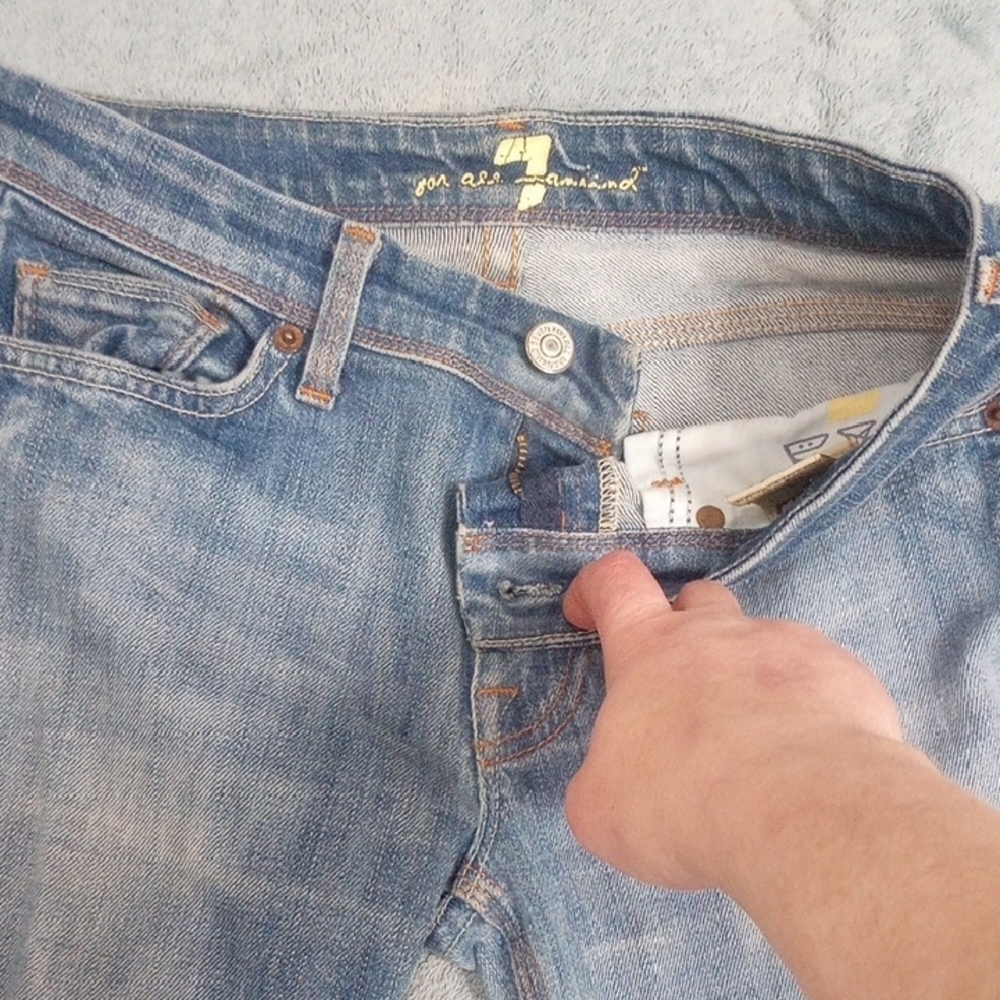 7 For All Human Kind Woman's Size 27! Good Condition!